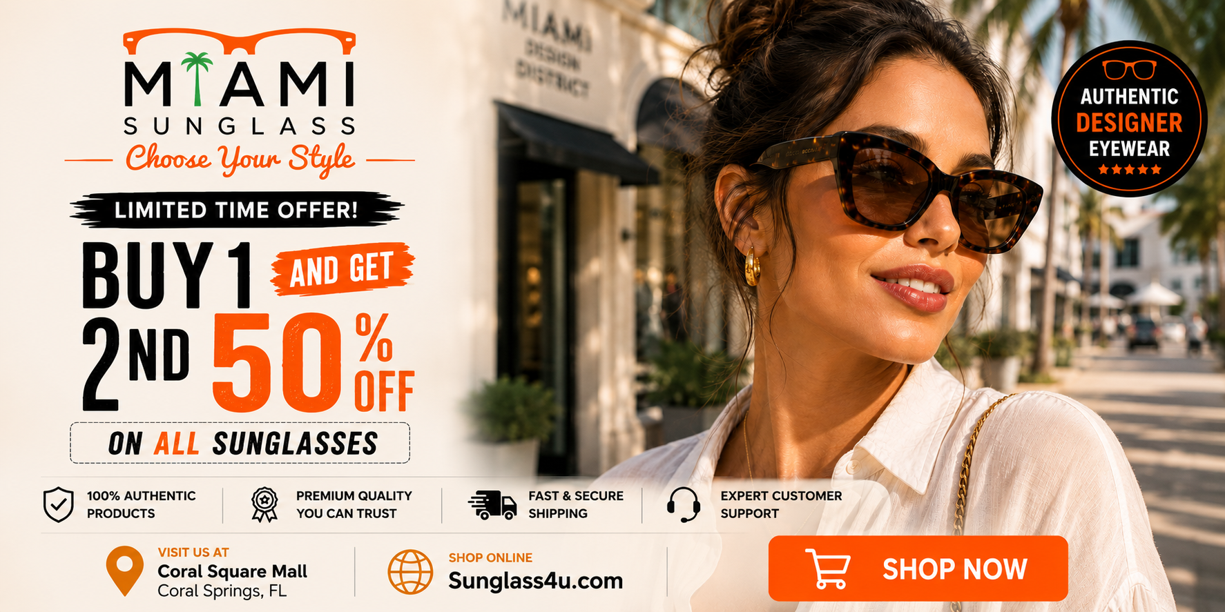 Exclusive Miami Sunglass Offer